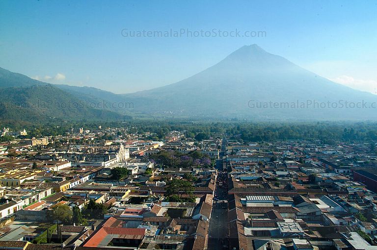 Antigua Guatemala desde el aire