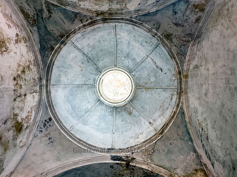 Cupula en el Palacio de los Capitanes, Antigua Guatemala