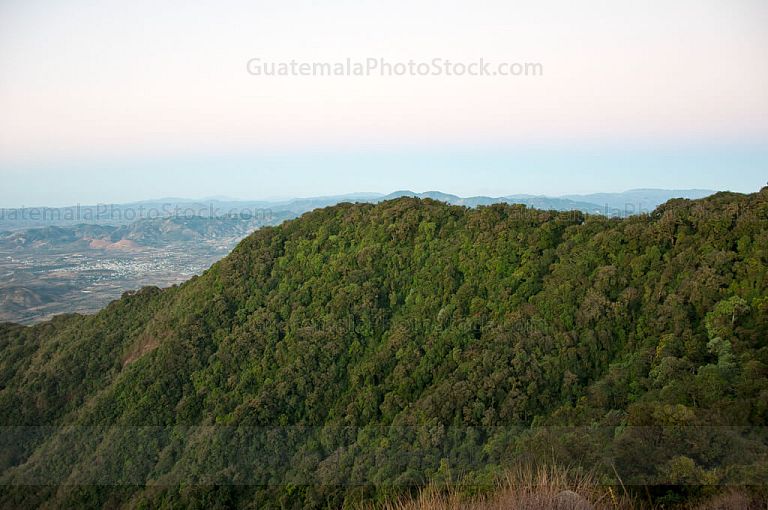 Bosque nuboso en el Volcán Suchitán