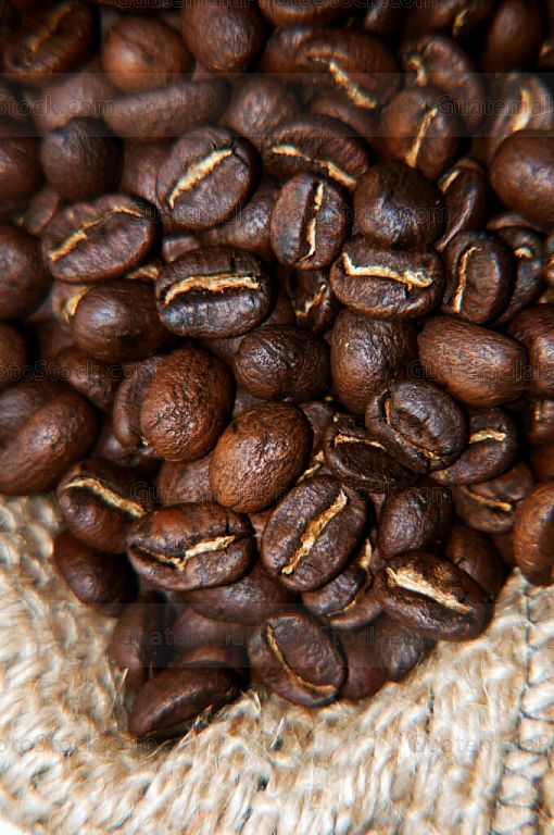 Granos de café tostado