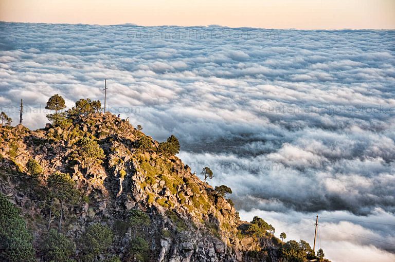 Paisaje de altura en el Volcán de Agua