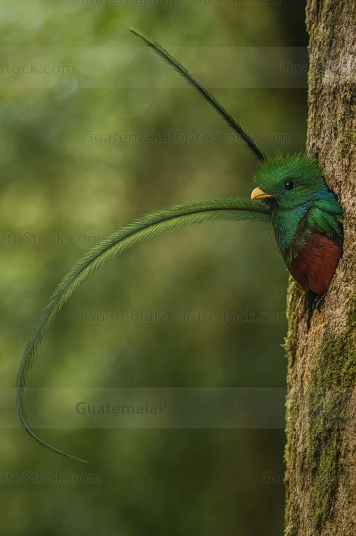 Majestuoso Quetzal en Bosque Nuboso