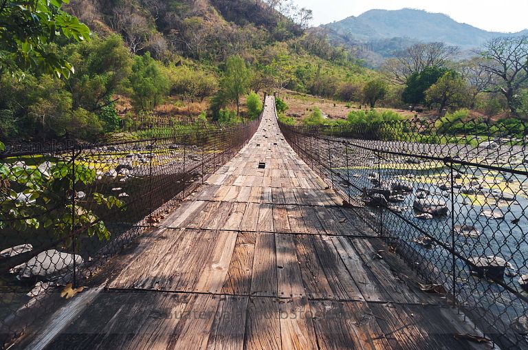 Puente sobre el Río Las Margaritas