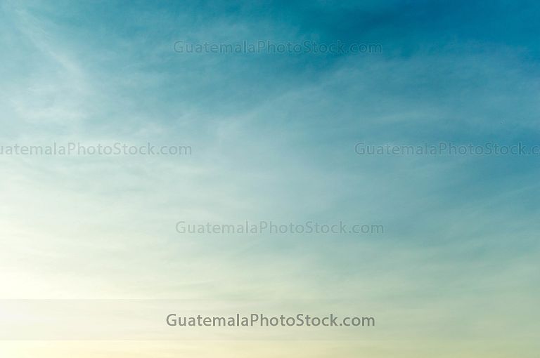 Cielo al amanecer