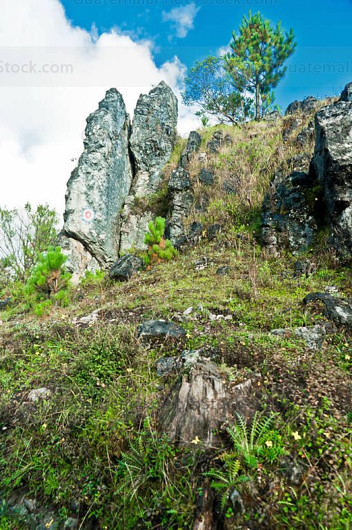 Risco y peñas en los Cuchumatanes