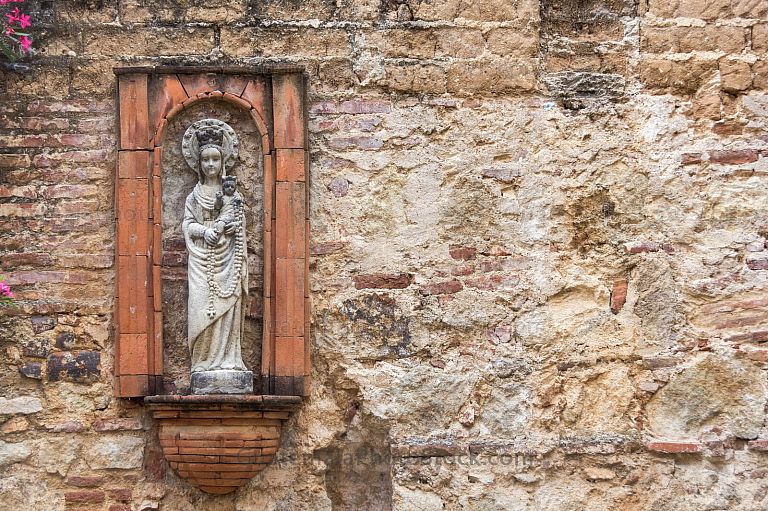 Imagen de Virgen en el Museo de La Merced