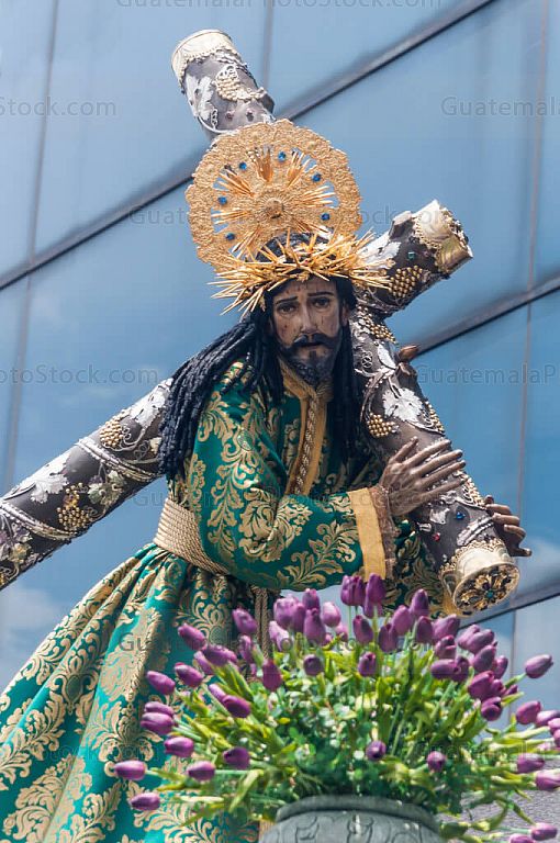 Consagrada imagen de Jesús Nazareno de La Merced