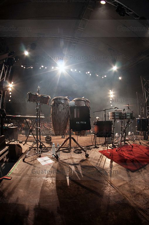 Escenario de concierto