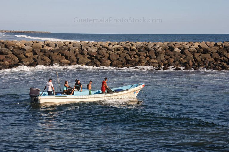 Estero en el Puerto de San José