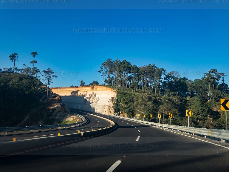 Carretera de liberamiento en Chimaltenango
