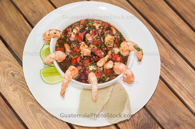 Ceviche de camarón