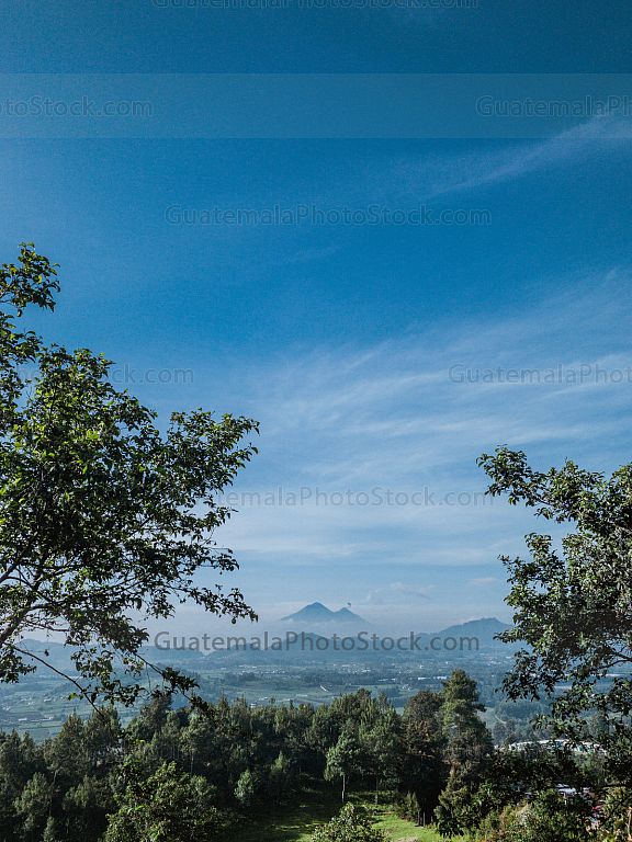 Paisaje desde la CA-1 Occidente, Tecpán, Chimaltenango
