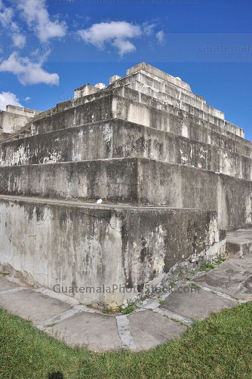 Detalle de construcción de estructura 1 de Zaculeu