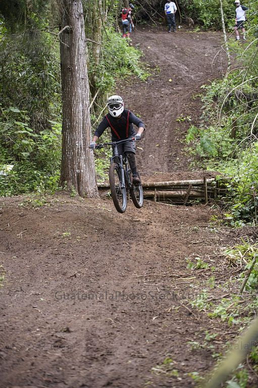 Carrera de bicicleta de montaña