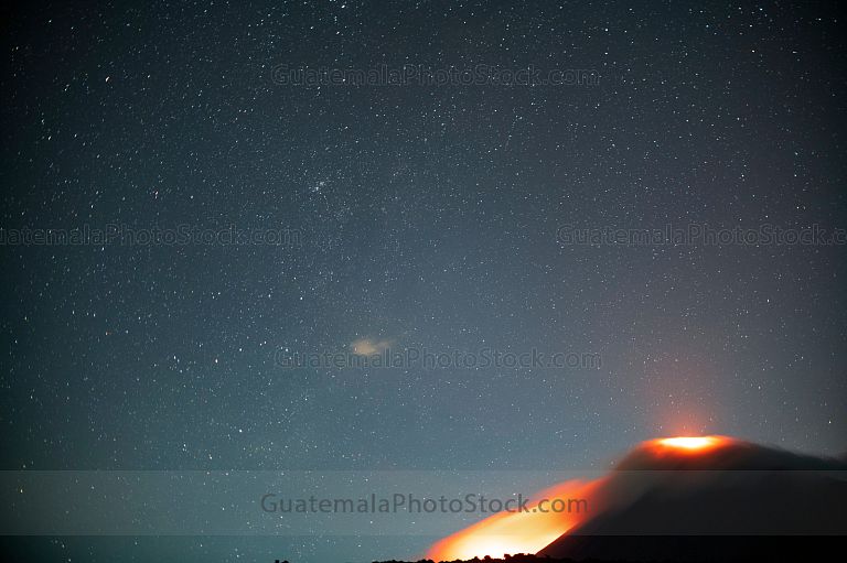 Erupción Volcan de Pacaya