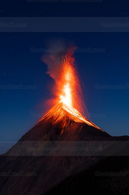 Erupción del Volcán de Fuego