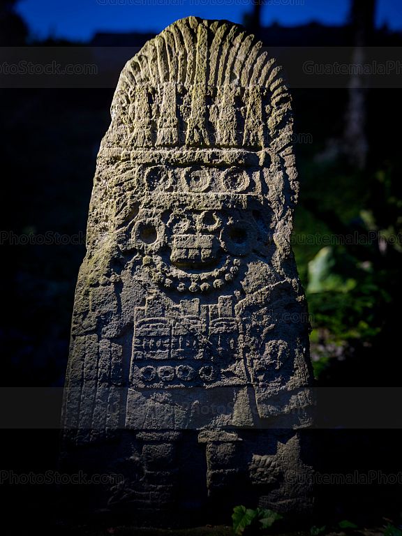 Detalle de Estela Maya
