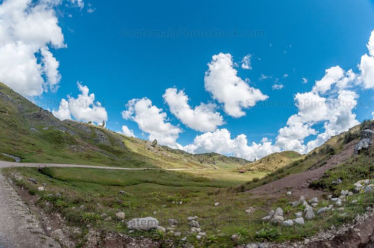 Paisaje de la cumbre de los Cuchumatanes