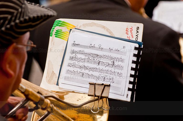 Musico y Partitura