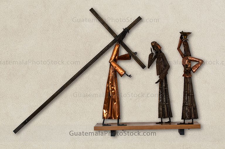 Santo Vía Crucis, Estación VIII Jesús consuela a las hijas de Jerusalén