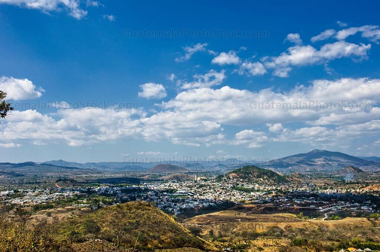 Jutiapa desde la cima del Volcán Culma