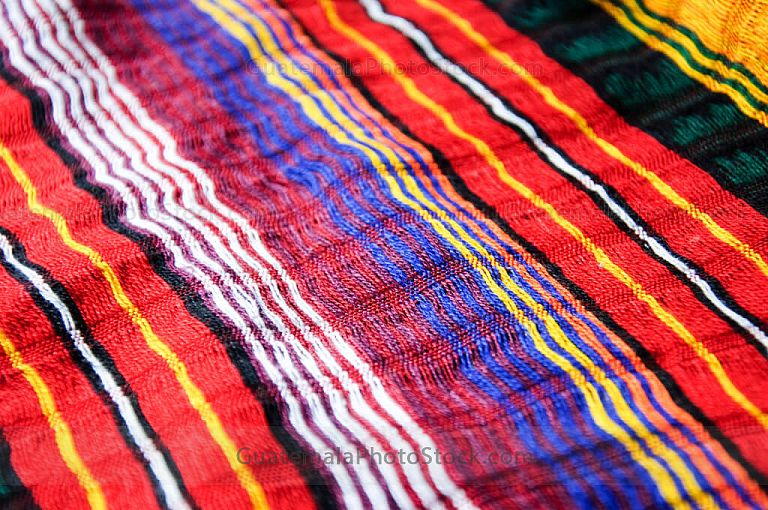 Coloridos tejidos típicos
