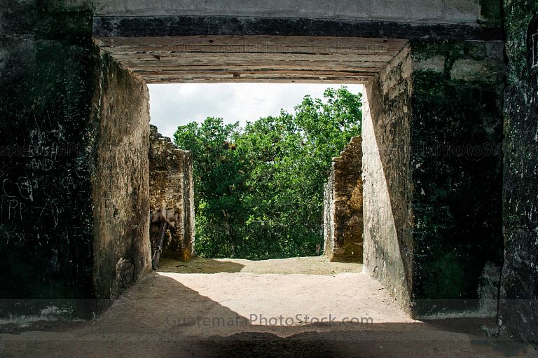 Vestigios mayas en Tikal