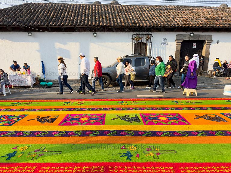 Alfombras de Semana Santa