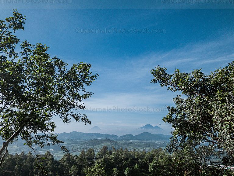 Paisaje desde la CA-1 Occidente, Tecpán, Chimaltenango