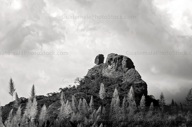 Cerro de Mirandilla y campos de caña de azúcar