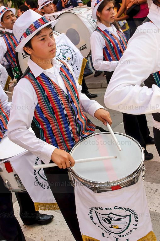 Tambores en el Desfile del 15 de septiembre