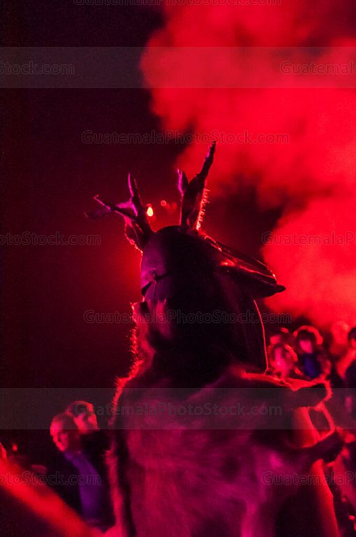 Danza del venado en la celebración del Bak´tun 13