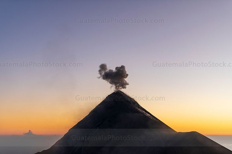 Erupción en el Volcán de Fuego