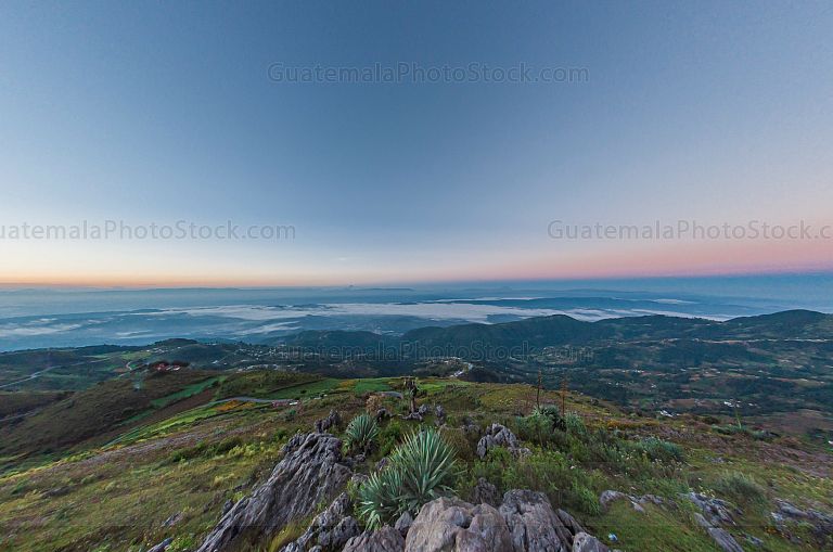 Mirador desde la Sierra de los Cuchumatanes, Huehuetenango