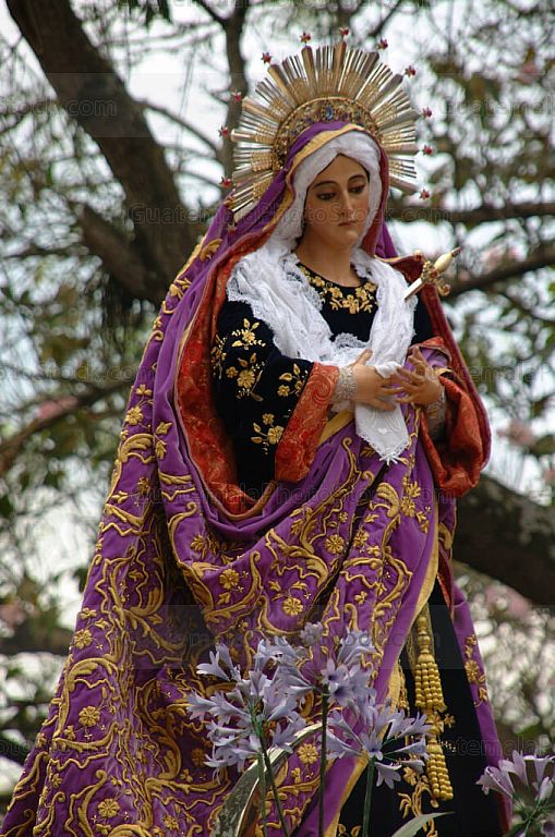Virgen de dolores templo de La Recolección