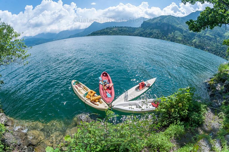Lago de Atitlán desde San Marcos La Laguna