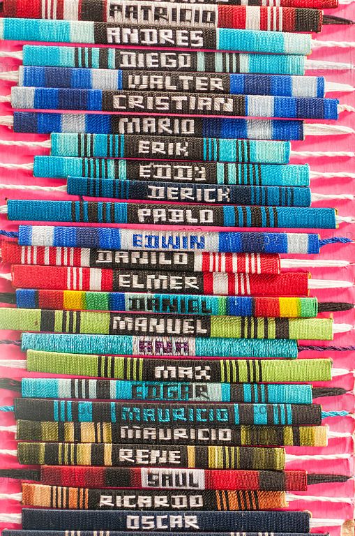 Pulseras típicas