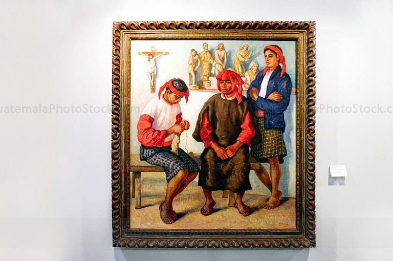 Hombres de San Antonio Palopó, Sololá