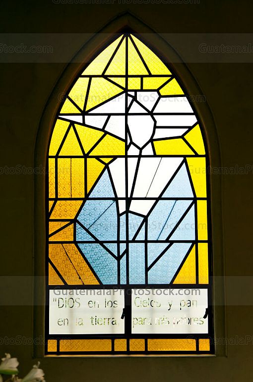 Vitral de la iglesia de la Casa Central