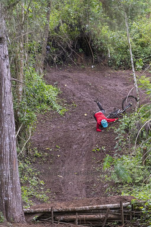Carrera de bicicleta de montaña