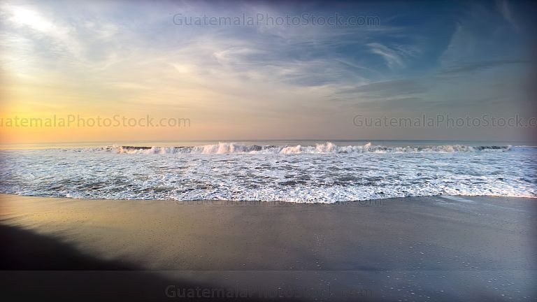 Amanecer en la playa