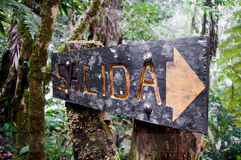 Señalización del sendero