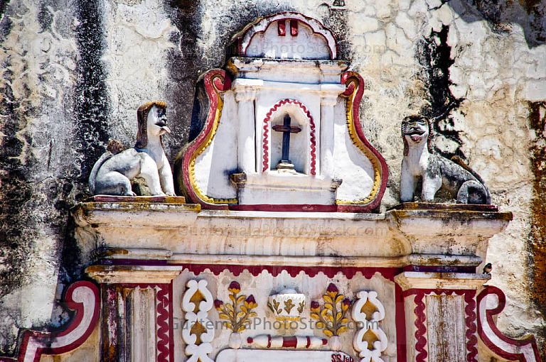 Detalle de fachada de la Ermita de la Concepción