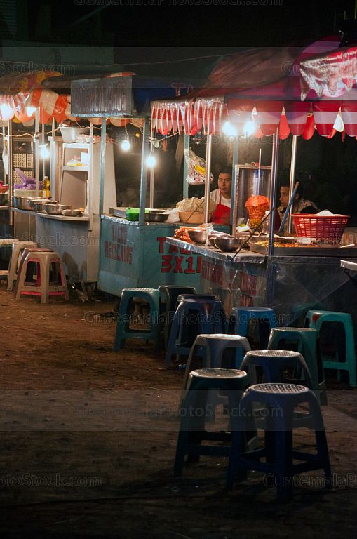 Ventas de comida callejera
