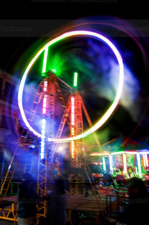 Rueda de Chicago en feria patronal
