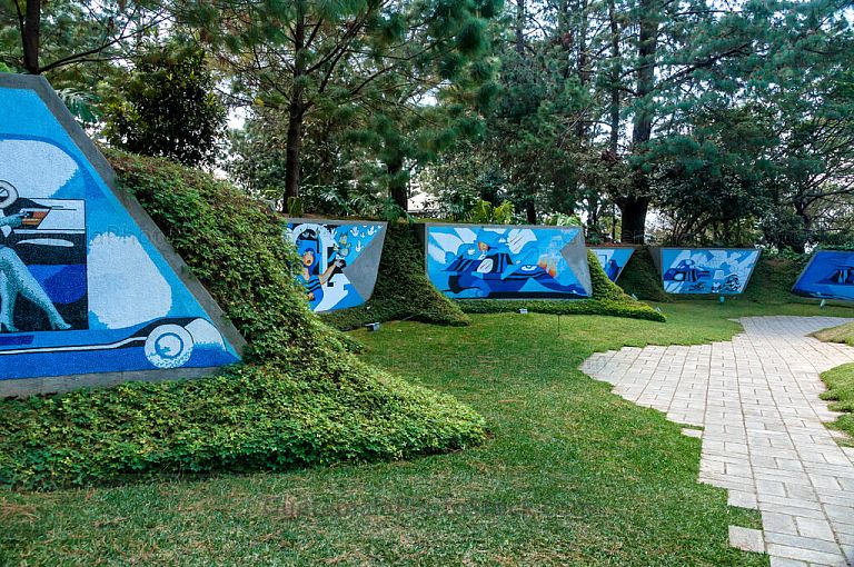 Mosaicos del Maestro Efrain Recinos