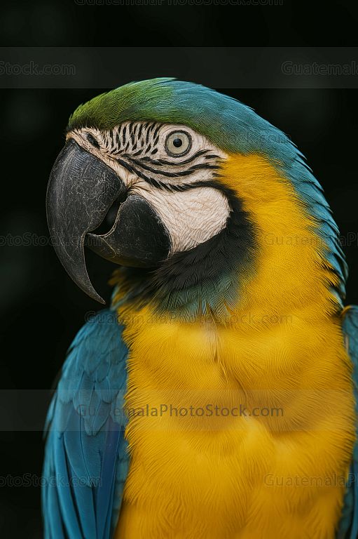 Guacamayo azul y amarillo