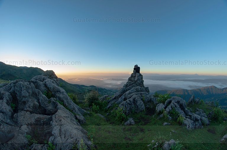 Amanecer en el mirador Juan Dieguez Olaverri