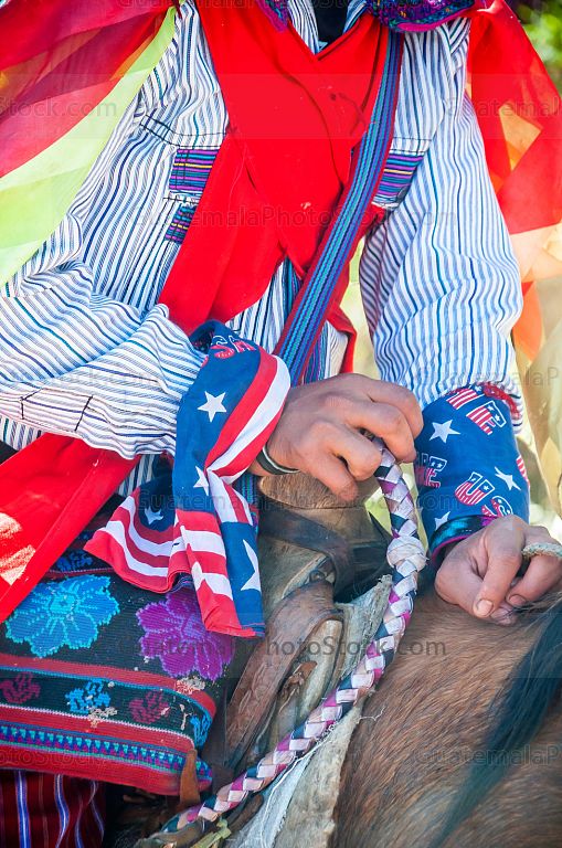 Carrera de caballos en Todos Santos Cuchumatán