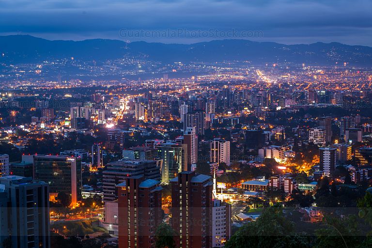 Edificios en la Ciudad de Guatemala